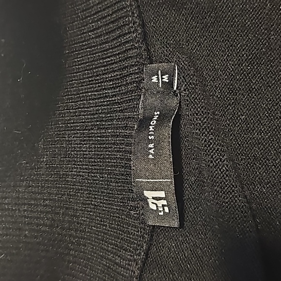 MENS M zip up silk cardigan - Picture 3 of 8